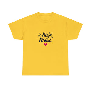 The Best Mom Spanish Unisex Heavy Cotton Tee