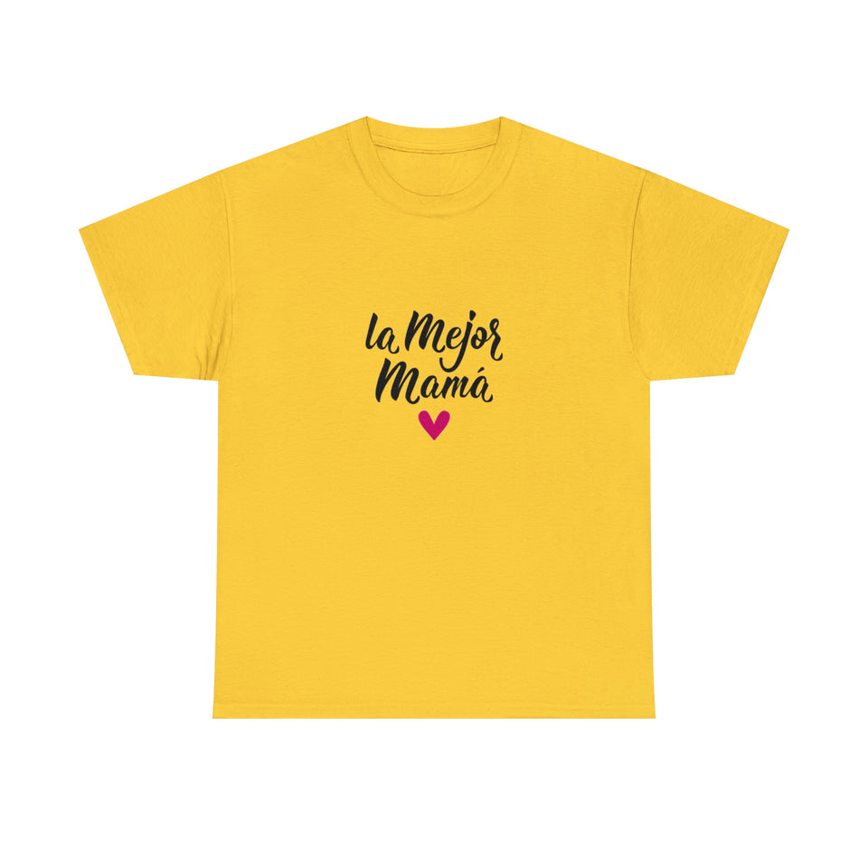 The Best Mom Spanish Unisex Heavy Cotton Tee