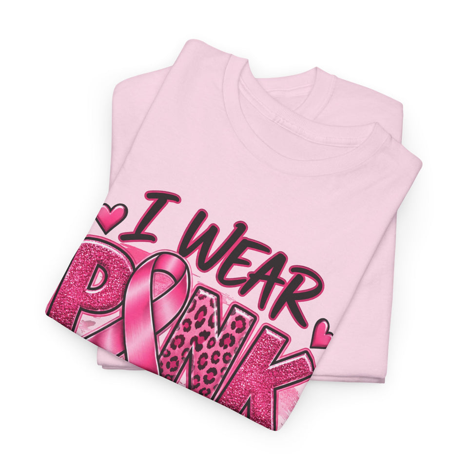 Breast Cancer Awareness Unisex Heavy Cotton Tee