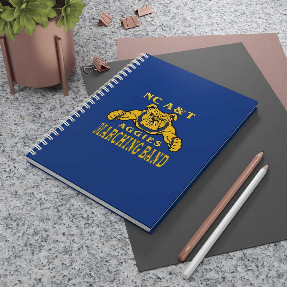 NC A&T Marching Band Spiral Notebook