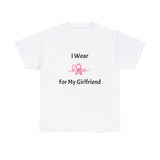 Breast Cancer Awareness Unisex Heavy Cotton Tee (Girlfriend)