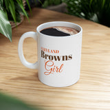 Clevland Browns Girl Ceramic Mug 11oz