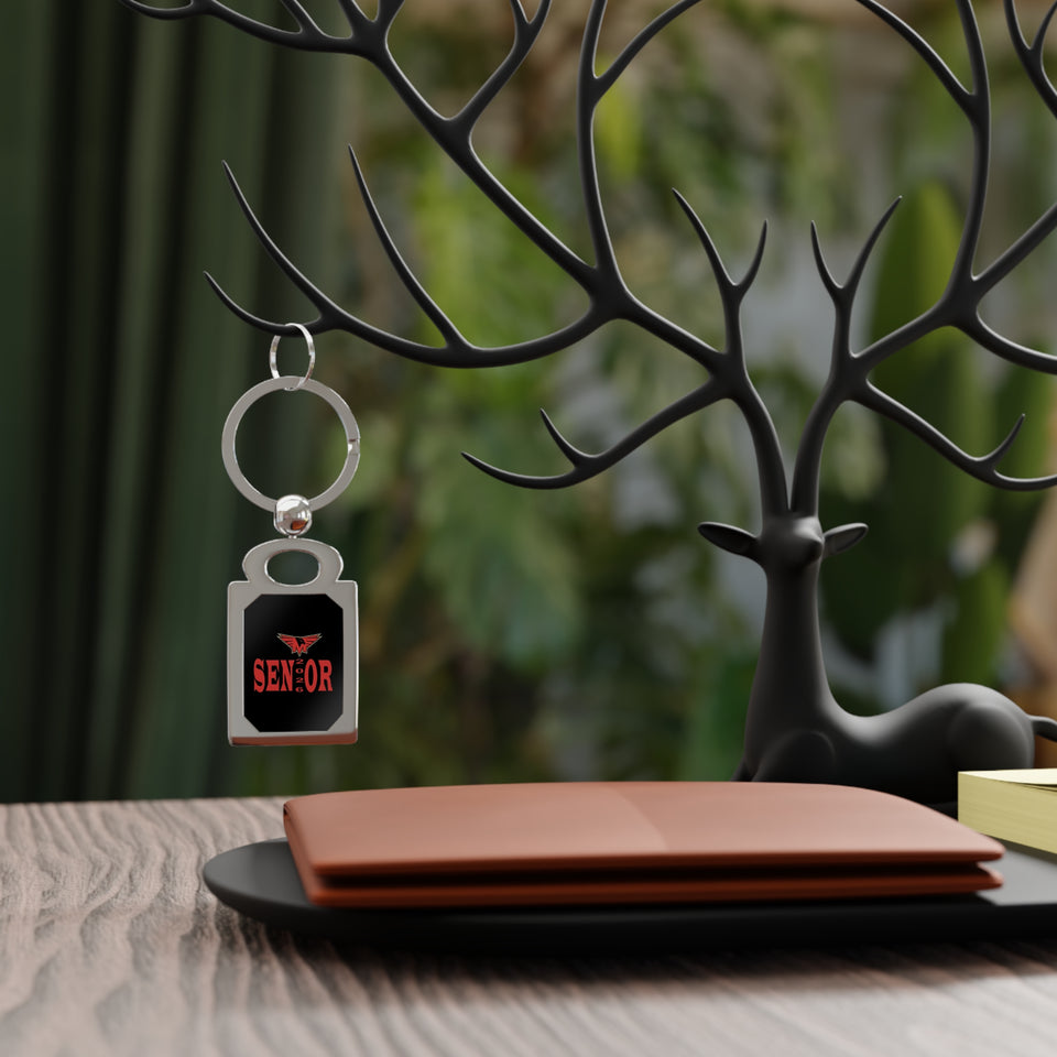 Monroe HS Rectangle Photo Keyring