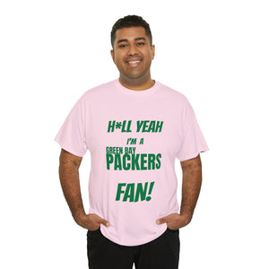 Green Bay Packers Football Unisex Heavy Cotton Tee