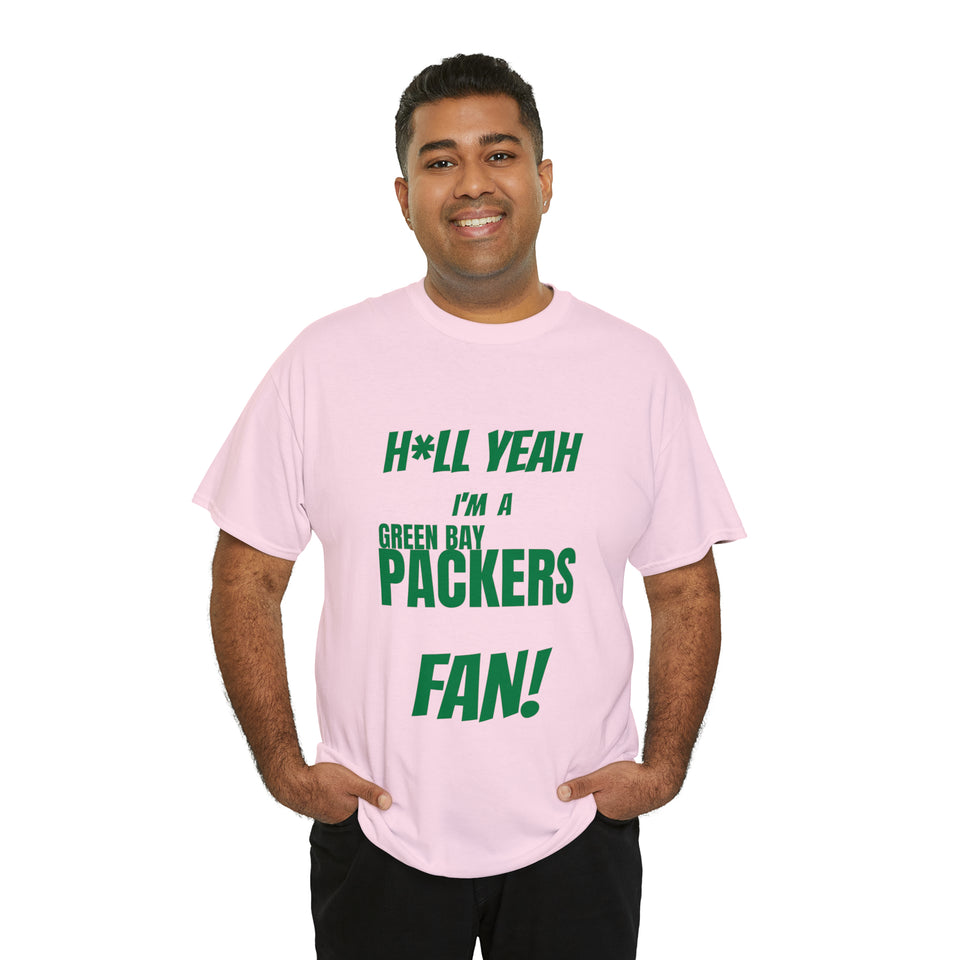 Green Bay Packers Football Unisex Heavy Cotton Tee