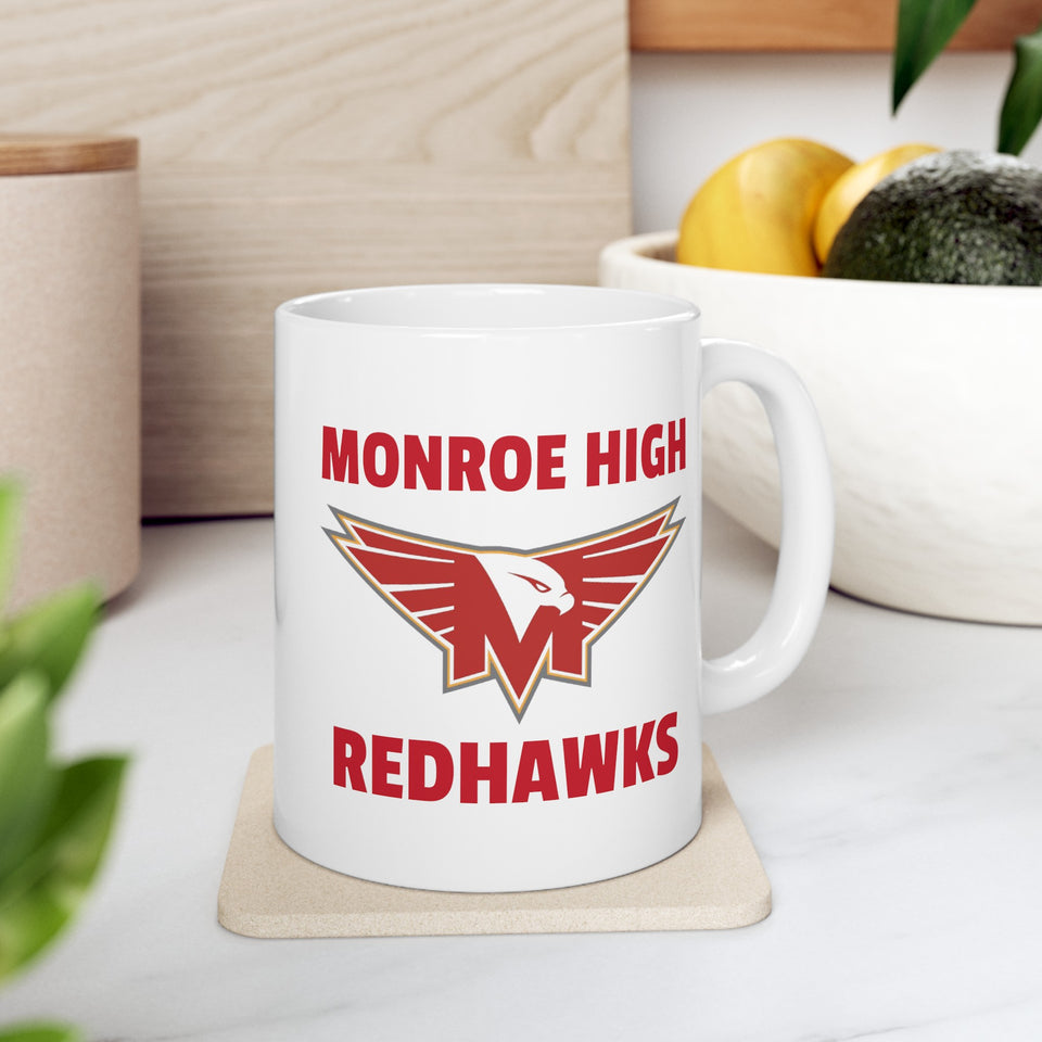 Monroe High Ceramic Mug, (11oz, 15oz)