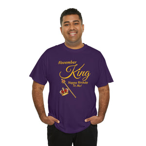 November King Unisex Heavy Cotton Tee