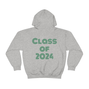 Heck Yeah I'm A UNCC Senior Unisex Heavy Blend™ Hooded Sweatshirt