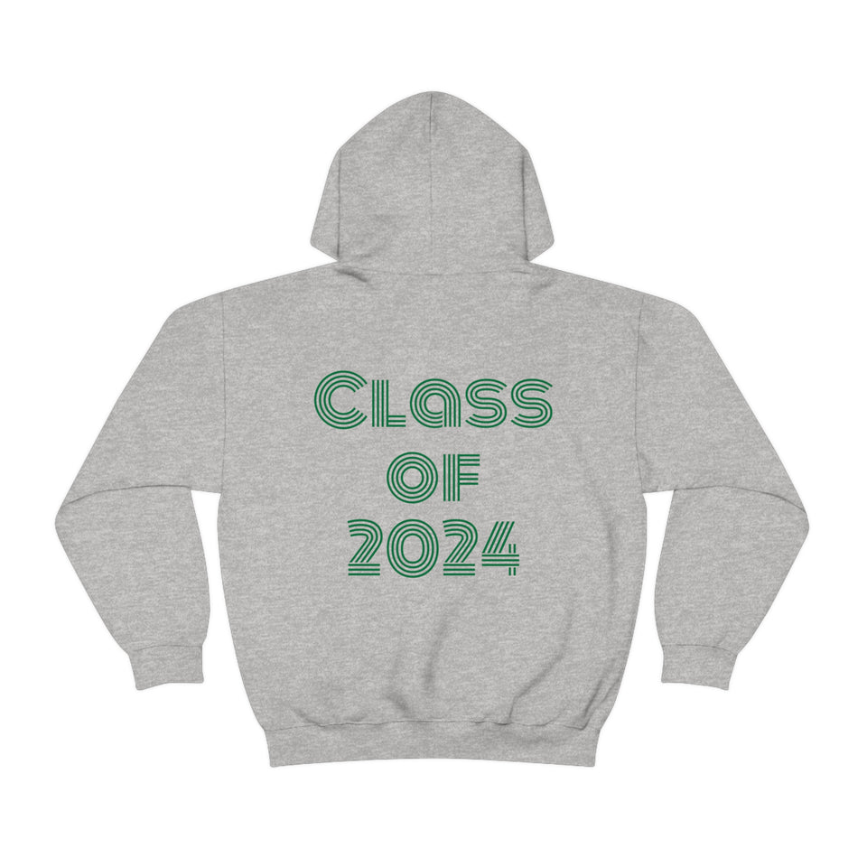 Heck Yeah I'm A UNCC Senior Unisex Heavy Blend™ Hooded Sweatshirt