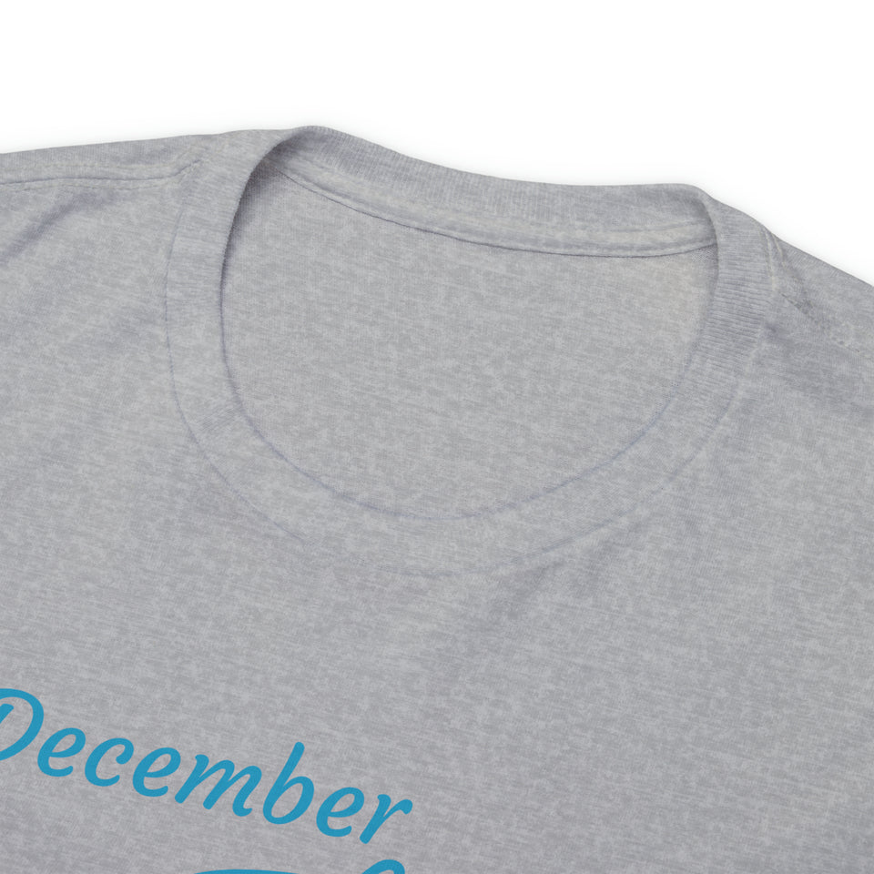 December King Unisex Heavy Cotton Tee