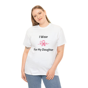 Breast Cancer Awareness HOPE Unisex Heavy Cotton Tee