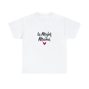 The Best Mom Spanish Unisex Heavy Cotton Tee