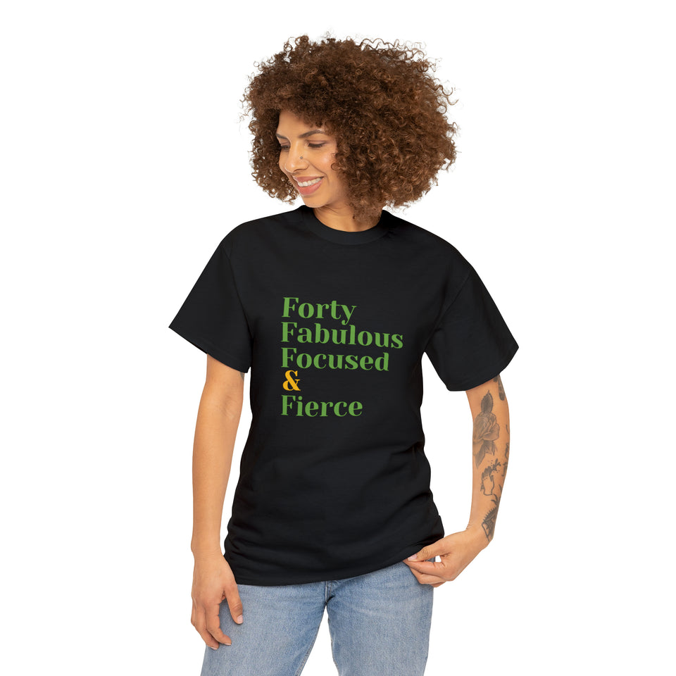 Forty Unisex Heavy Cotton Tee