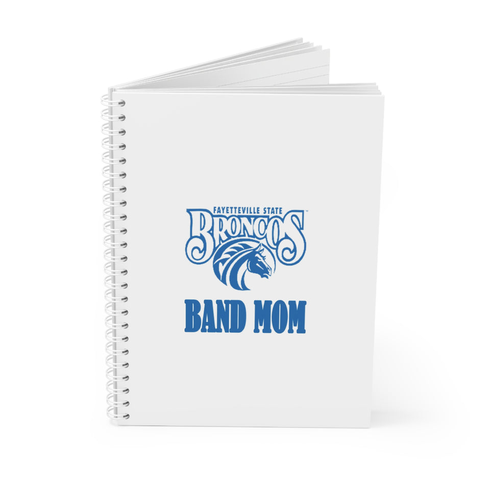 Fayetteville State Band Mom Spiral Notebook