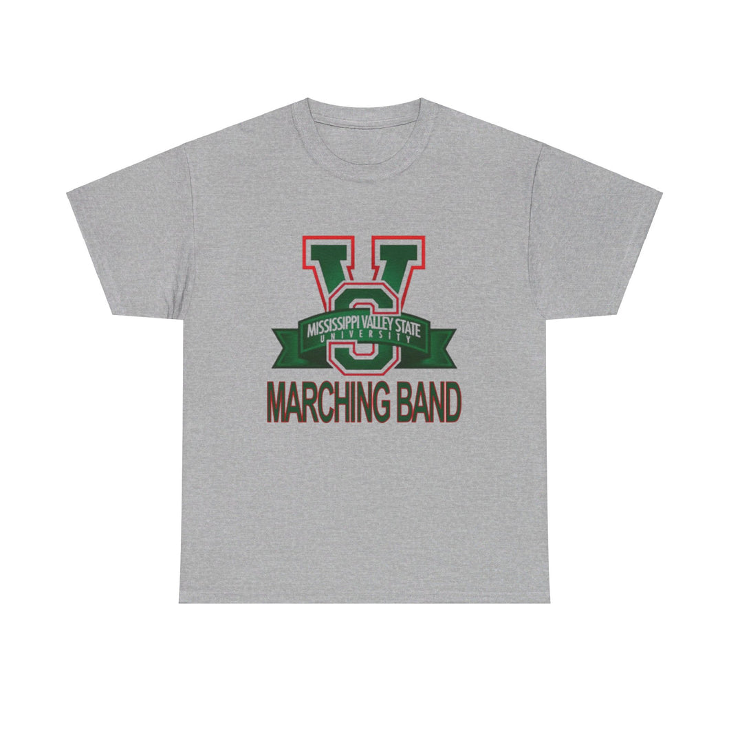 Mississippi Valley State Marching Band Unisex Heavy Cotton Tee