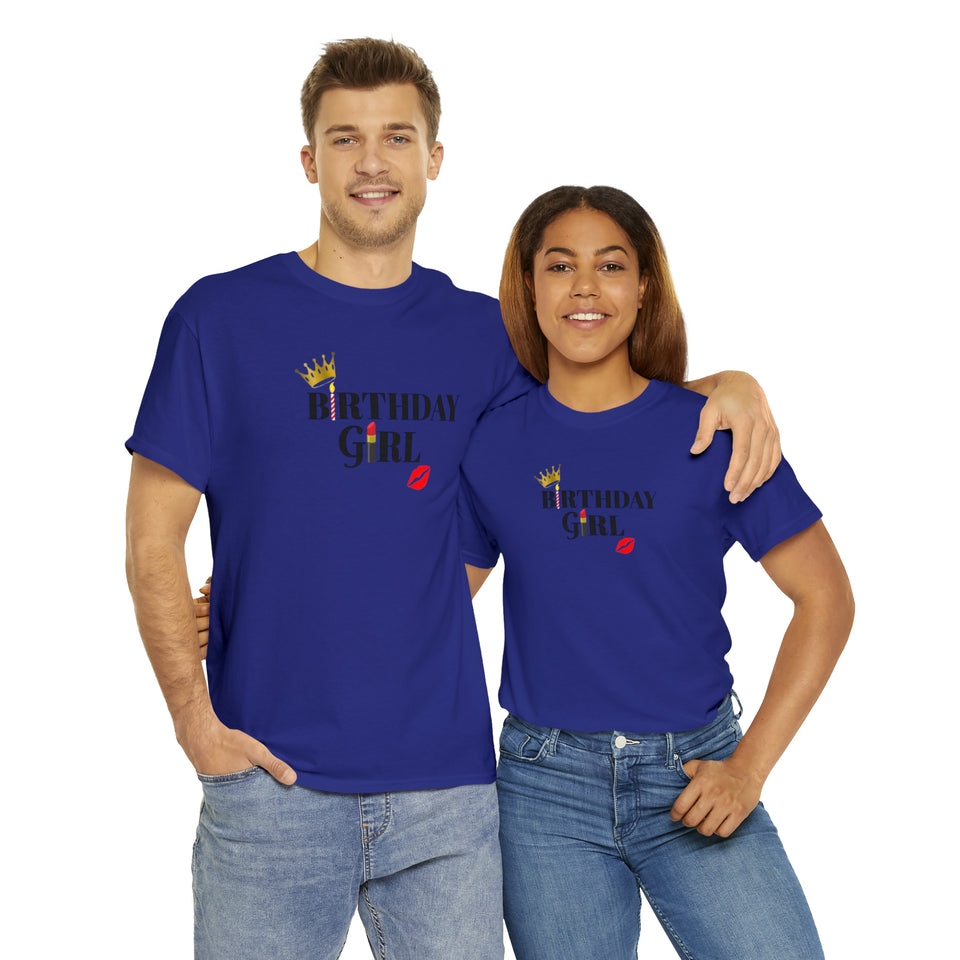 Birthday Girl Unisex Heavy Cotton Tee