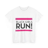 Black Girls Run Unisex Heavy Cotton Tee