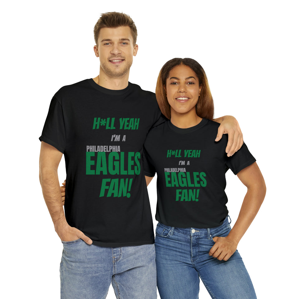 Philadelphia Eagles Football Unisex Heavy Cotton Tee