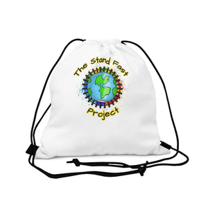 The Stand Fast Project Outdoor Drawstring Bag