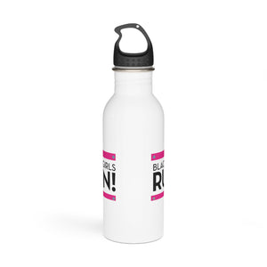 Black Girls Run Stainless Steel Water Bottle