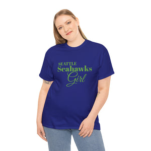 Seattle Seahawks Girl Unisex Heavy Cotton Tee