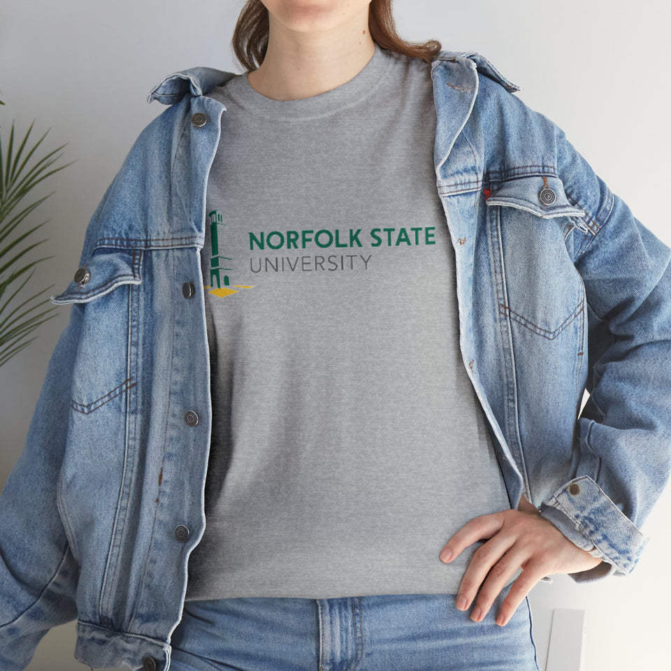 Norfolk State Unisex Heavy Cotton Tee