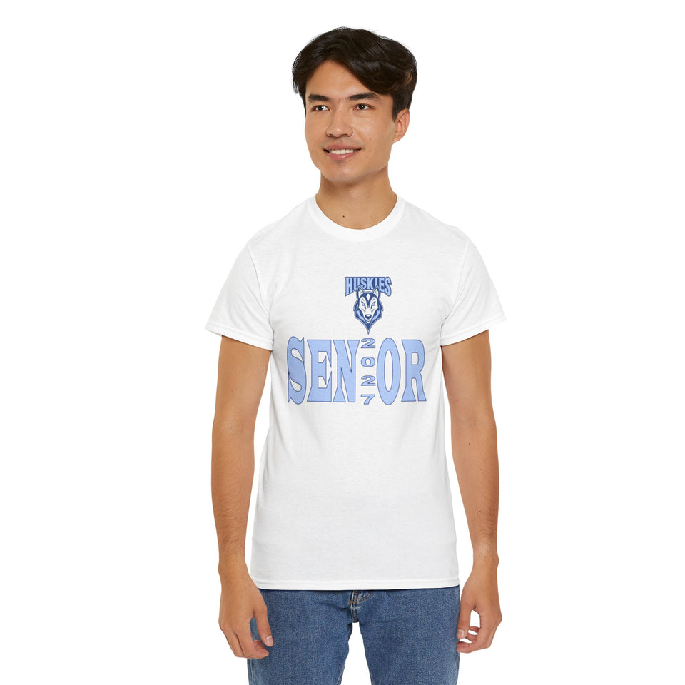 Hunter Huss HS Senior 2027 Unisex Heavy Cotton Tee