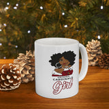 Arizona Cardinals Girl Ceramic Mug 11oz