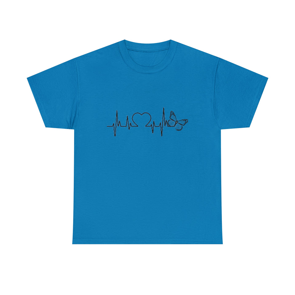 Love Butterflies Unisex Heavy Cotton Tee