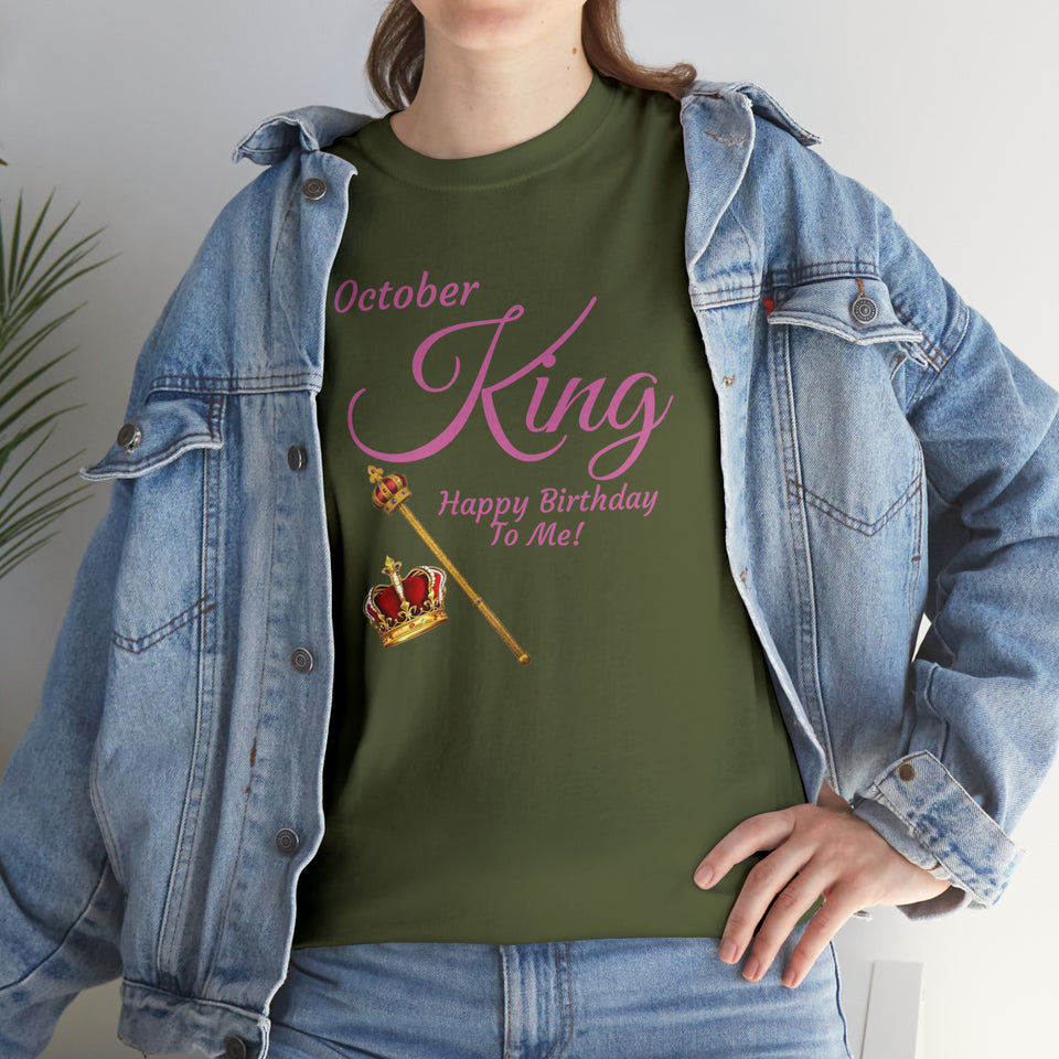 October King Unisex Heavy Cotton Tee