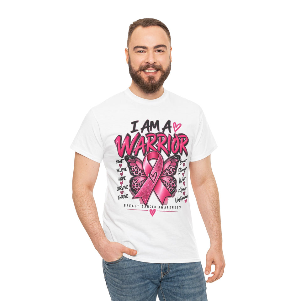 Breast Cancer Awareness Unisex Heavy Cotton Tee