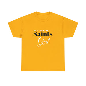 New Orleans Saints Girl Unisex Heavy Cotton Tee