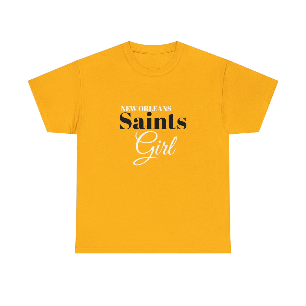 New Orleans Saints Girl Unisex Heavy Cotton Tee