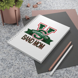 Mississippi Valley Band Mom Spiral Notebook