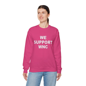 We Support WNC Unisex Heavy Blend™ Crewneck Sweatshirt