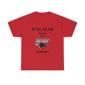 H*LL Yeah My Son Is A Clark Atlanta Graduate Unisex Heavy Cotton Tee