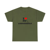 I Love My Labradoodle Unisex Heavy Cotton Tee