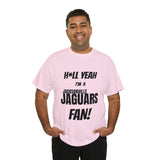 Jacksonville Jaguars Football Unisex Heavy Cotton Tee