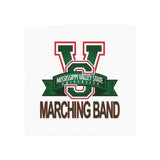 Mississippi Valley State Marching Band Square Magnet