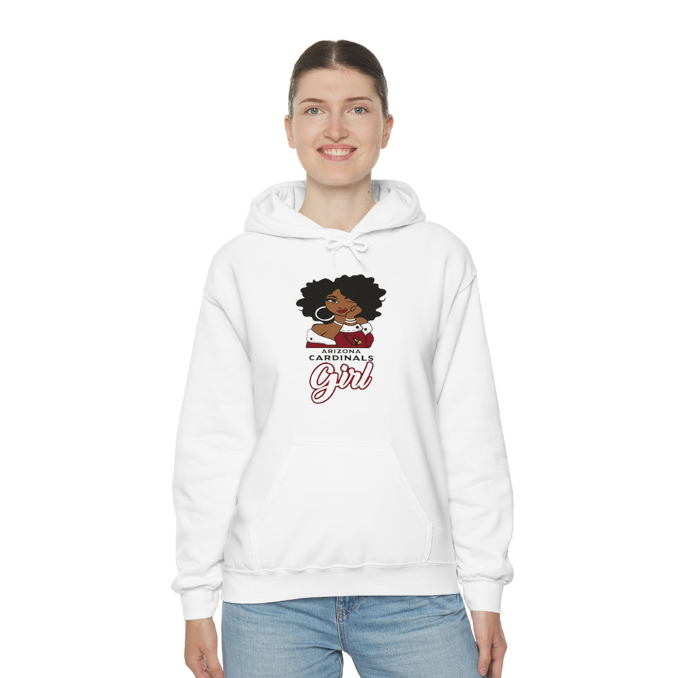 Arizona Cardinals Girl Unisex Heavy Blend™ Hooded Sweatshirt