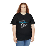 Carolina Panthers Girl Unisex Heavy Cotton Tee