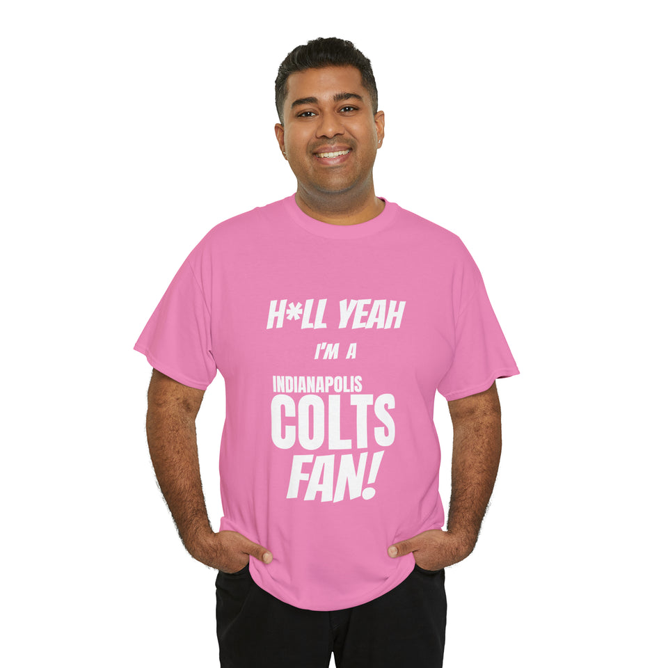 Indianapolis Colts Football Unisex Heavy Cotton Tee