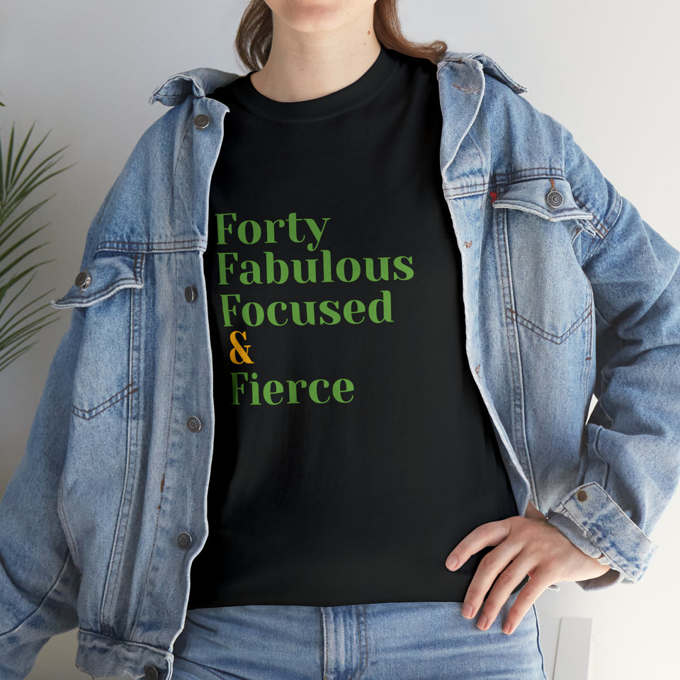 Forty Unisex Heavy Cotton Tee
