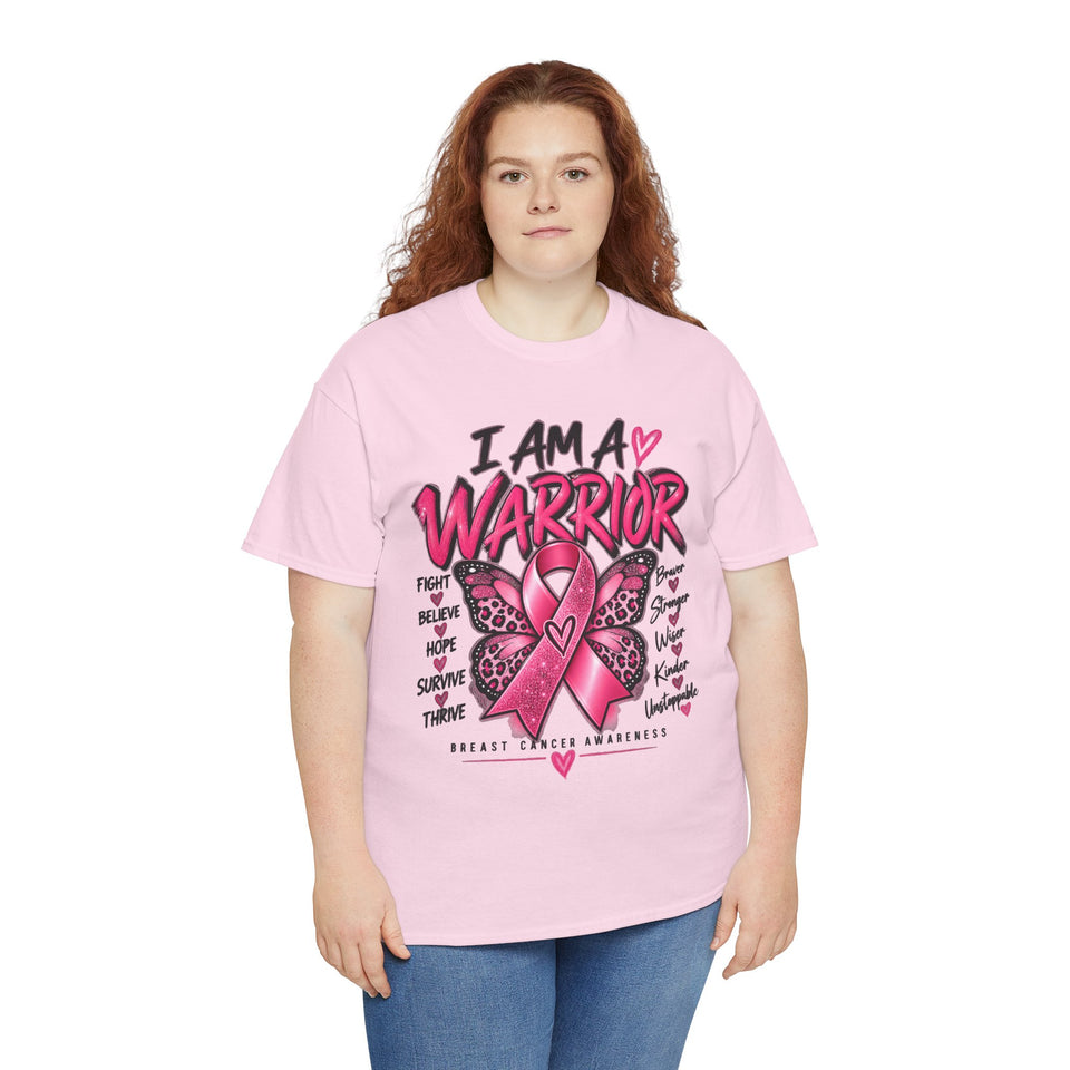 Breast Cancer Awareness Unisex Heavy Cotton Tee