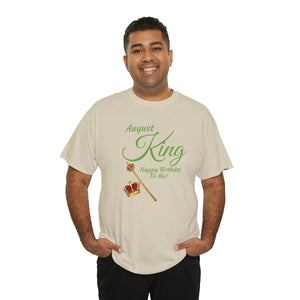 August King Unisex Heavy Cotton Tee