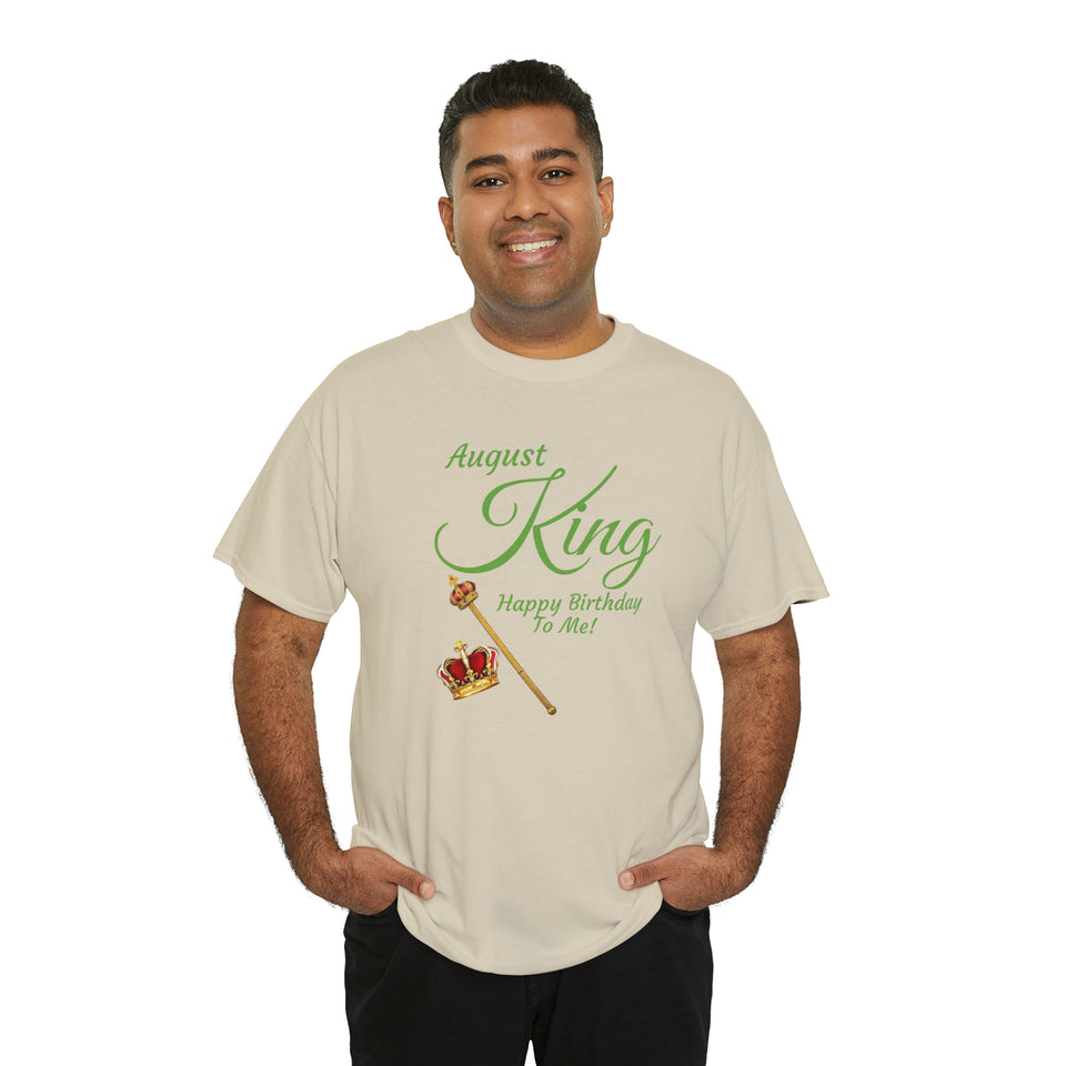 August King Unisex Heavy Cotton Tee