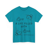 Live A Life Unisex Heavy Cotton Tee