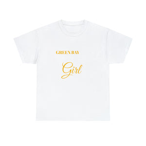 Green Bay Packers Girl Unisex Heavy Cotton Tee