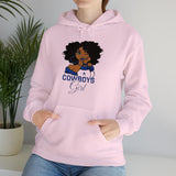 Dallas Cowboys Girl Unisex Heavy Blend™ Hooded Sweatshirt