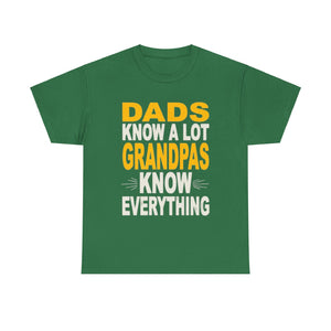 Grandpas Know Everything Unisex Heavy Cotton Tee